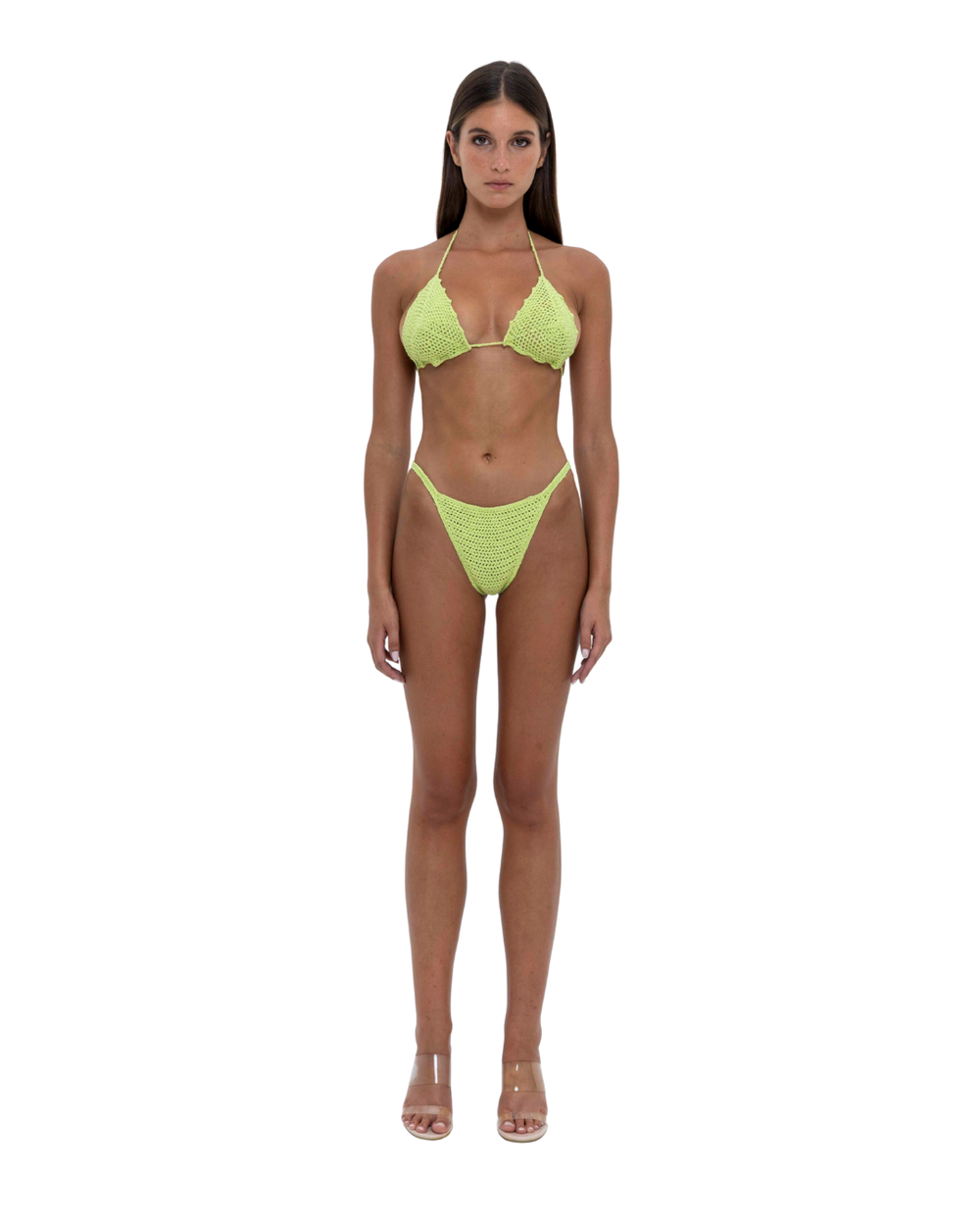 BONITA BIKINI TOP - matcha